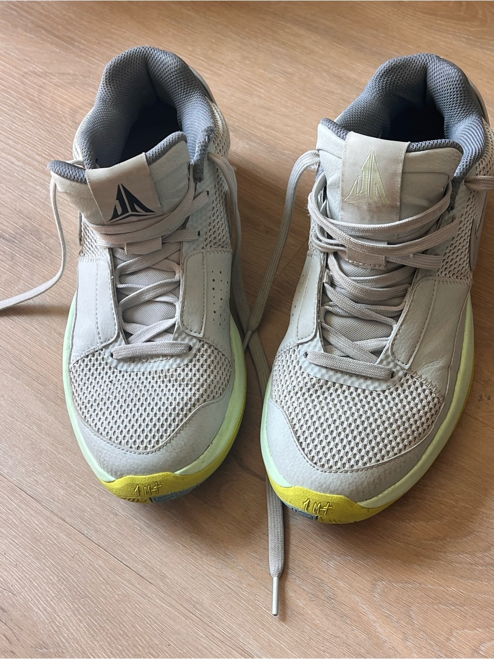 Men’s Nike Ja 1 basketball Sneakers with Yellow Accent